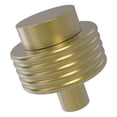 thumbnail image 1 of Allied Brass 1-1/2-in Cabinet Knob, Satin Brass, 1 of 10