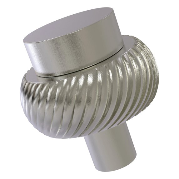 Allied Brass 1-1/2-in Cabinet Knob, Satin Nickel