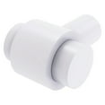 thumbnail image 1 of Allied Brass 1-1/8-in Cabinet Knob, Matte White, 1 of 2