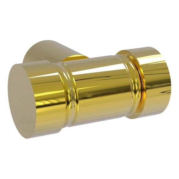 Allied Brass 1-1/8-in Cabinet Knob, Polished Brass