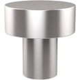 thumbnail image 1 of Allied Brass 1 Inch Cabinet Knob Satin Chrome Satin, Chrome Finish, 1 of 5