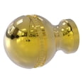 thumbnail image 1 of Allied Brass 1-in Beaded Cabinet Knob, Polished Brass, 1 of 3