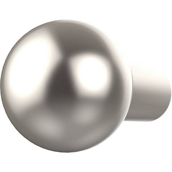 Allied Brass 1-in Cabinet Knob, Satin Nickel