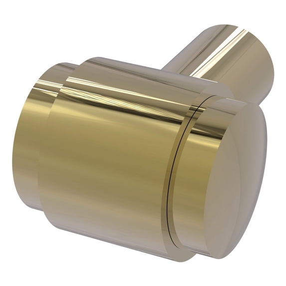 Allied Brass 1-in Cabinet Knob, Unlacquered Brass