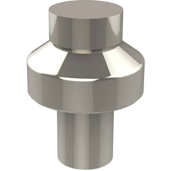 Allied Brass 1-in Cabinet Knob, Polished Nickel