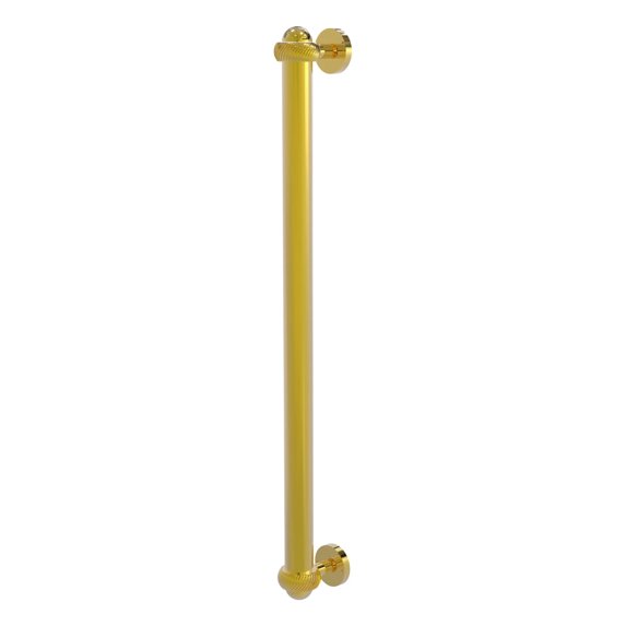 Allied Brass 18-in Refrigerator Pull with Twisted Accents, Polished Brass