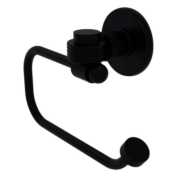 Allied Brass 2024EG-BKM Continental Collection Euro Tissue Holder, Matte Black