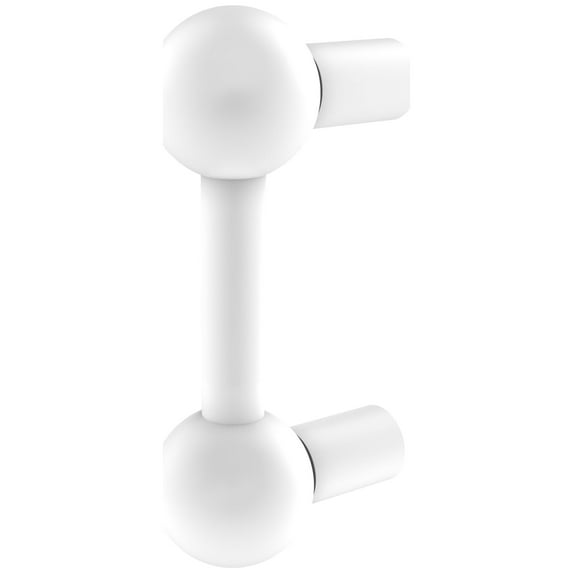 Allied Brass 3-in Cabinet Pull, Matte White