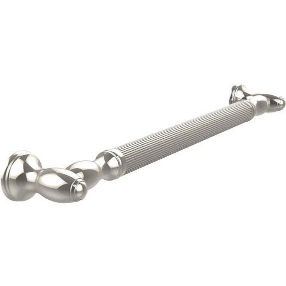 Allied Brass - 32" Grab Bar, Reeded in Polished Nickel