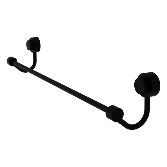 Allied Brass 421/30-BKM Venus Collection 30 Inch Towel Bar, Matte Black