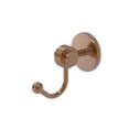 thumbnail image 1 of Allied Brass 7220G-BBR Satellite Orbit Two Collection Robe Hook with Groovy Accents, Brushed Bronze, 1 of 2