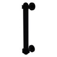 thumbnail image 1 of Allied Brass 8-in Door Pull with Dotted Accents, Matte Black, 1 of 9