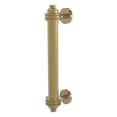thumbnail image 1 of Allied Brass 8-in Door Pull with Dotted Accents, Unlacquered Brass, 1 of 10