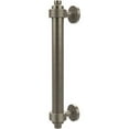 thumbnail image 1 of Allied Brass 8-in Door Pull with Groovy Accents, Antique Pewter, 1 of 5