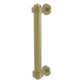 thumbnail image 1 of Allied Brass 8-in Door Pull with Groovy Accents, Satin Brass, 1 of 9