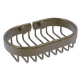 thumbnail image 1 of Allied Brass BSK-150LA-ABR Oval Soap Basket, Antique Brass, 1 of 1