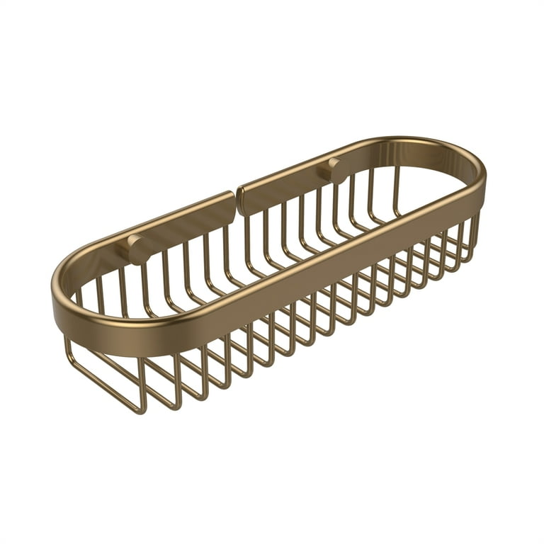 Allied Brass Oval Toiletry Wire Basket in Antique Bronze Allied Brass Oval Toiletry Wire Basket in Antique Bronze