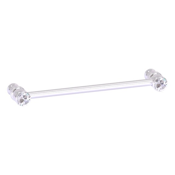 Allied Brass Carolina Crystal Collection 6 Inch Cabinet Pull Satin Chrome