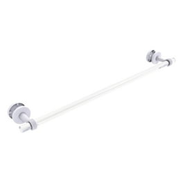 Clearview Collection Shower Door Towel Bar with Smooth Accents Unlacquered Brass 24 Inch Walmart