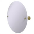 thumbnail image 1 of Allied Brass DT-90-SBR Frameless Round Tilt Mirror with Beveled Edge, Satin Brass, 1 of 3