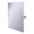 thumbnail image 1 of Allied Brass DT-92-PB Frameless Rectangular Tilt Mirror with Beveled Edge, Polished Brass, 1 of 2