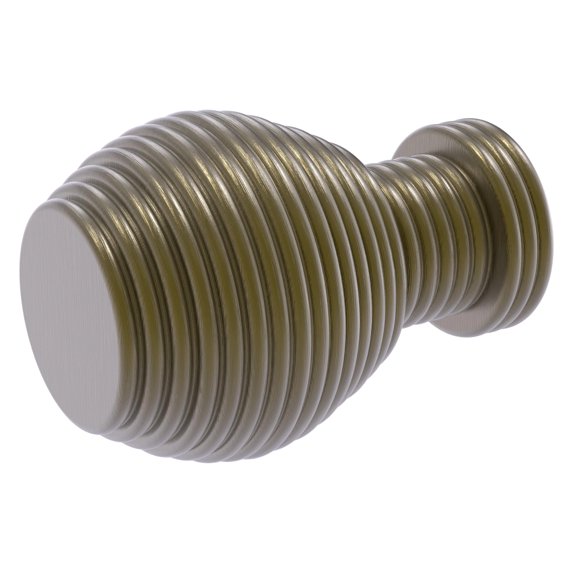 Allied Brass Designer Cabinet Knob, Antique Brass