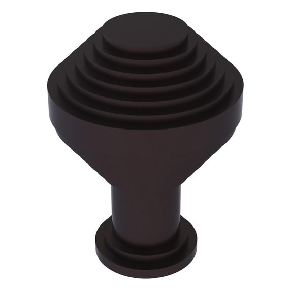Allied Brass Designer Cabinet Knob, Antique Bronze