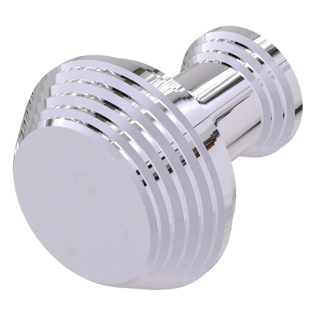 Allied Brass Designer Cabinet Knob, Polished Chrome