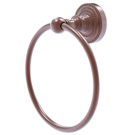 Allied Brass - Dottingham Collection Towel Ring in Antique Copper