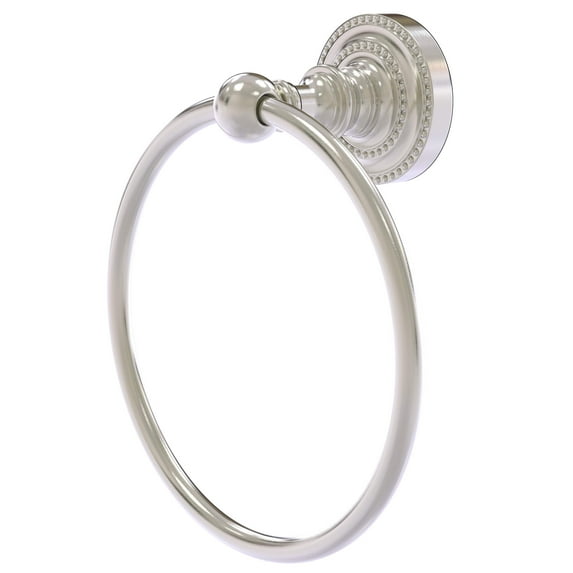 Allied Brass - Dottingham Collection Towel Ring in Satin Nickel