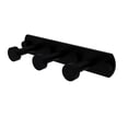 thumbnail image 1 of Allied Brass - Fresno Collection 3 Position Multi Hook in Matte Black, 1 of 7
