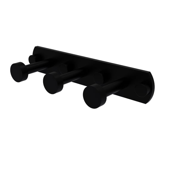 Allied Brass - Fresno Collection 3 Position Multi Hook in Matte Black