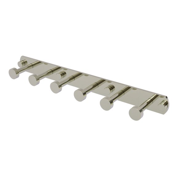 Allied Brass - Fresno Collection 6 Position Multi Hook in Polished Nickel