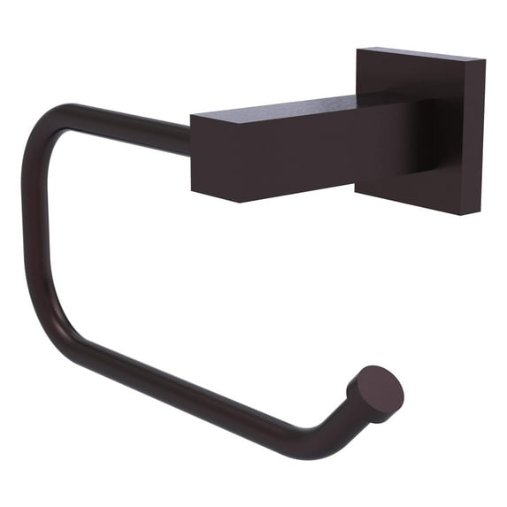 Allied Brass MT-24E-ABZ Montero Collection Euro Style Toilet Tissue Holder, Antique Bronze