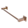 thumbnail image 1 of Allied Brass MT-41-18-BBR Montero Collection Contemporary 18 Inch Towel Bar, Brushed Bronze, 1 of 9