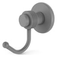 thumbnail image 1 of Allied Brass - Mercury Robe Hook with Groovy Accents in Matte Gray, 1 of 2