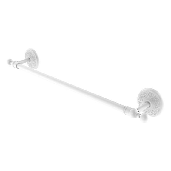 Allied Brass - Monte Carlo Collection 24 inch Towel Bar in Matte White