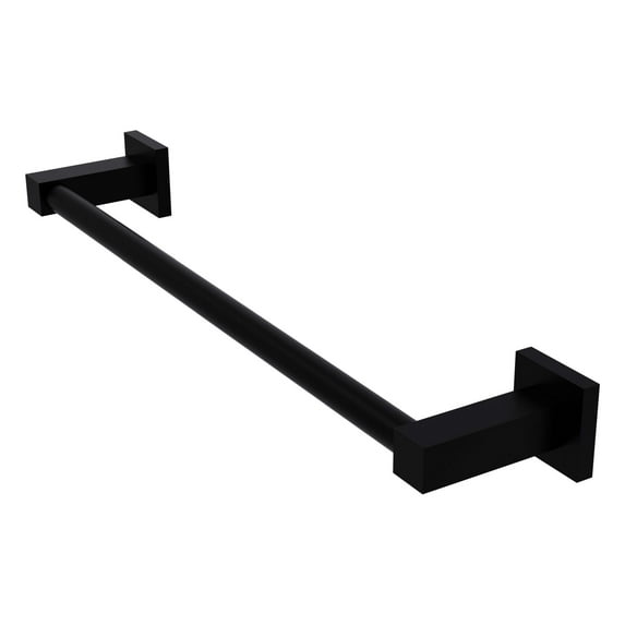 Allied Brass - Montero Collection Contemporary 24'' Towel Bar in Matte Black