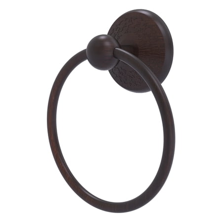 Allied Brass PMC-16-VB Prestige Monte Carlo Collection Towel Ring, Venetian Bronze