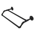 thumbnail image 1 of Allied Brass - Pipeline Collection 18 inch Double Towel Bar in Matte Black, 1 of 11