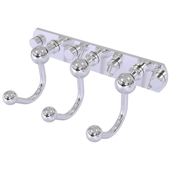 Allied Brass - Prestige Skyline 3 Position Multi Hook in Polished Chrome