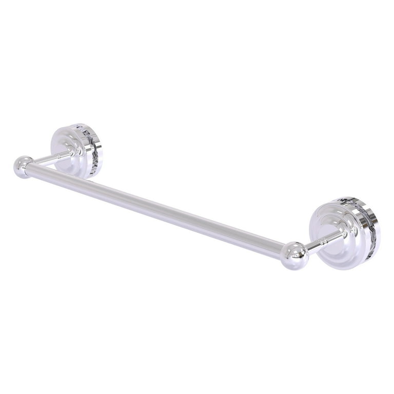 Allied Brass QN 41 SM 18 PC Que New Collection 18 Inch Shower Door Towel Bar Polished Chrome Walmart