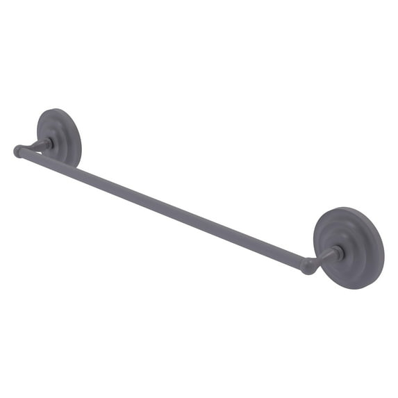 Allied Brass - Que New Collection 18 inch Towel Bar in Matte Gray