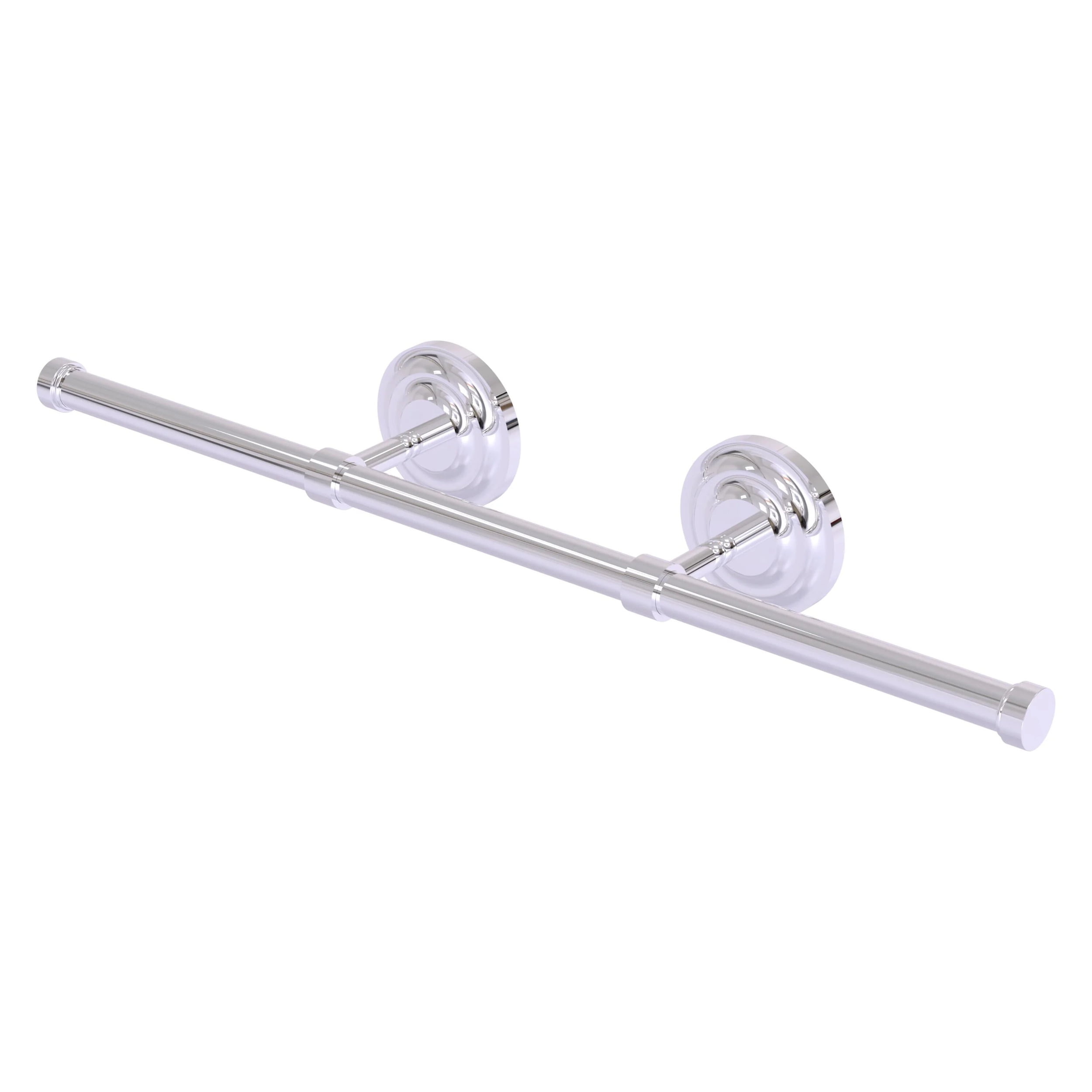 Allied Brass Que New Wall Mounted Horizontal Guest Towel Holder in Polished Chrome Walmart