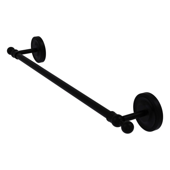 Allied Brass - Regal Collection 36-in Towel Bar in Matte Black