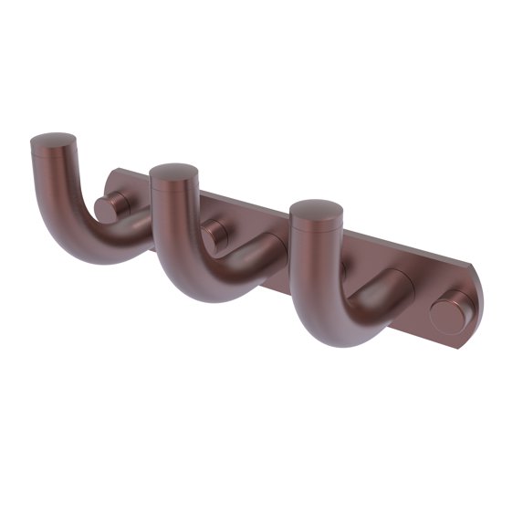 Allied Brass - Remi Collection 3 Position Multi Hook in Antique Copper