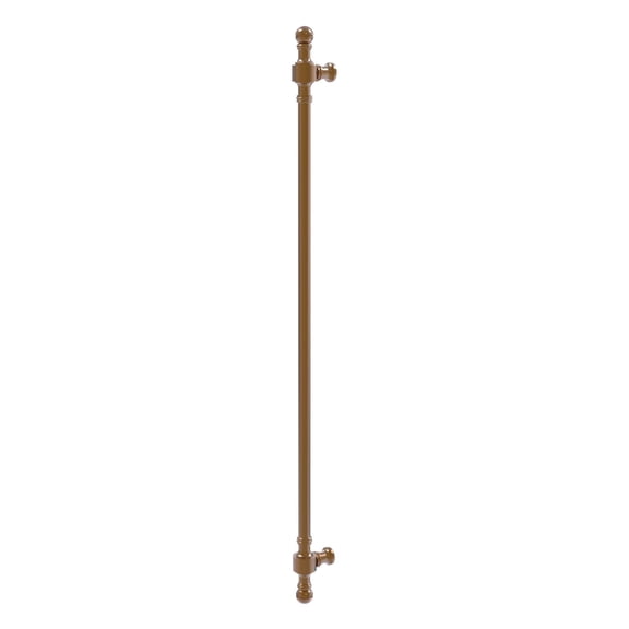 Allied Brass Retro Dot 18-in Beaded Refrigerator Pull, Brushed Bronze