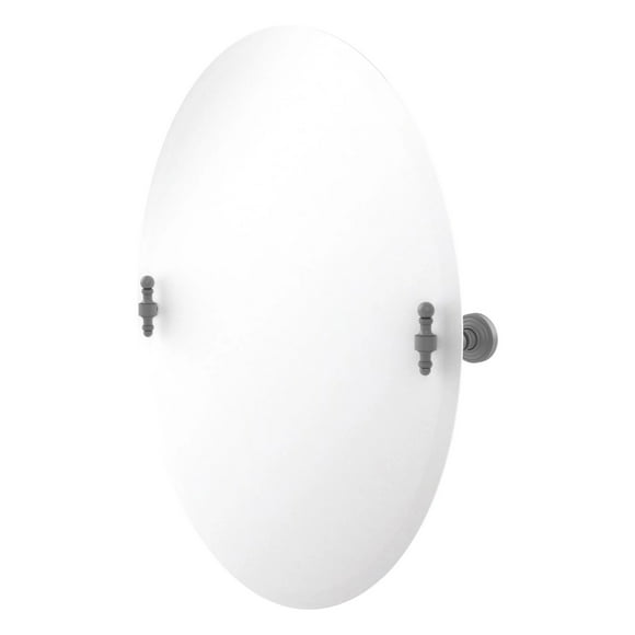 Frameless Oval Tilt Mirror with Beveled Edge - RW-91-GYM