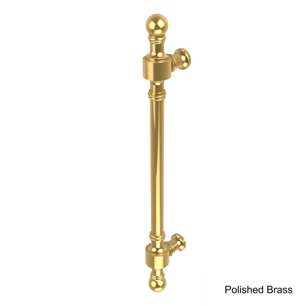 Allied Brass Retro Wave 8-in Door Pull, Polished Brass - image 1 of 5