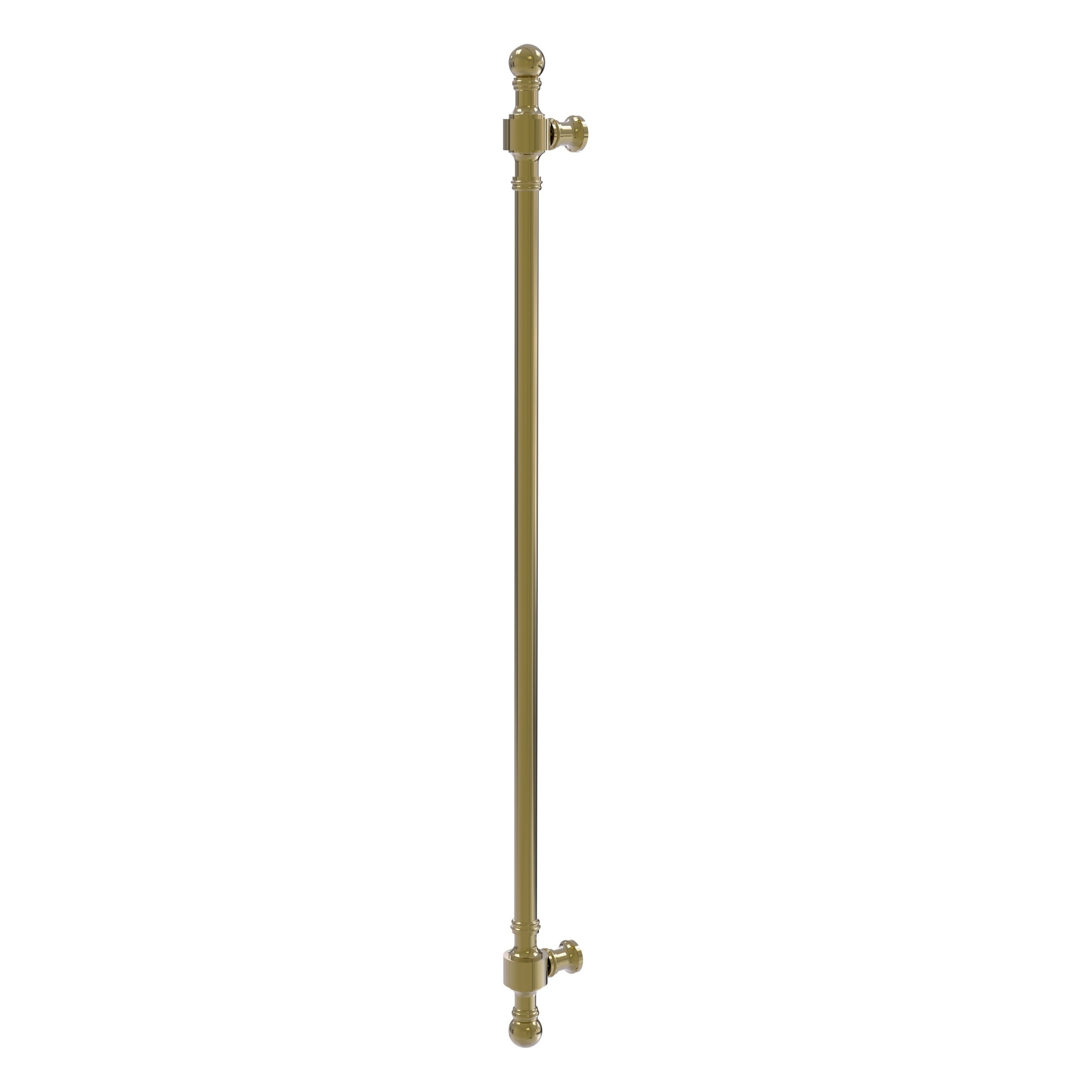 Allied Brass  Retro Wave Collection 18 Inch Refrigerator Pull Unlacquered Brass Brass Finish - image 1 of 5